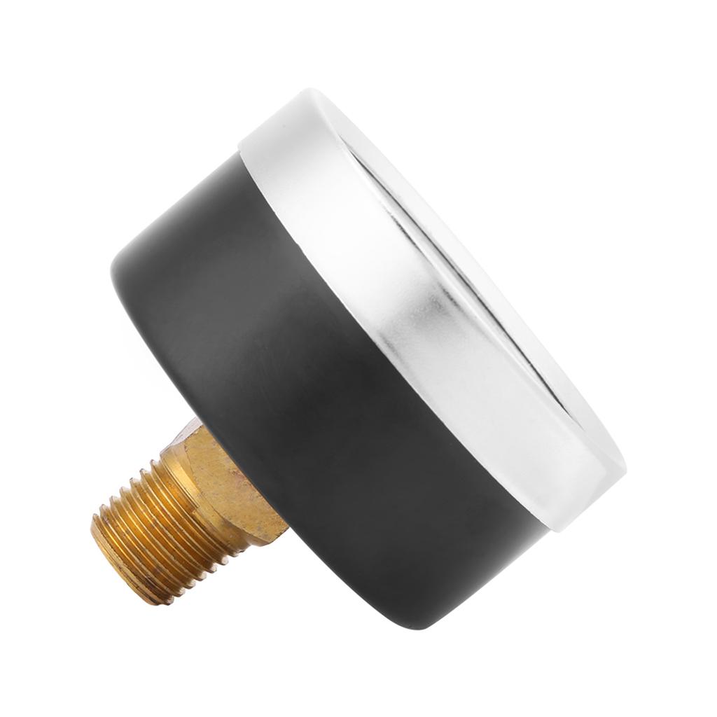 0?60psi 0?4bar 18NPT Pressure Gauge Manometer for Water Air Oil Dial Instrument