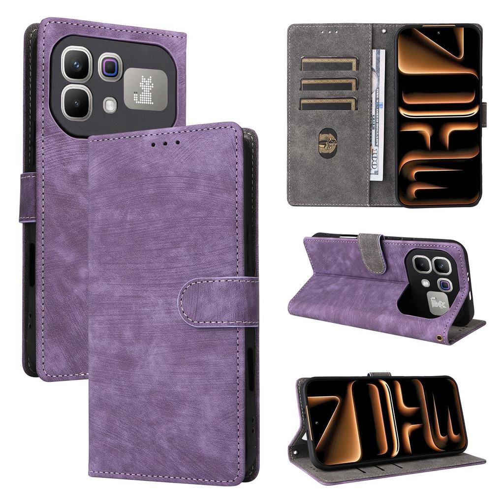 Flip Cover compatible for Infinix Note 60/Note 60 Pro PU Leather Phone Case Full-Body Protection with [RFID Blocking]