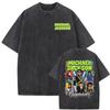 King of Pop Michael Jackson Album Cover T Shirt Men Women Fashion Classic Cool T-shirt Casual Vintage Washed T Shirts Streetwear