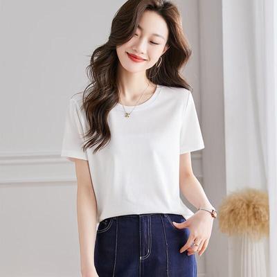 Srcr Silk Blend Regular Fit Short Sleeve T-shirt