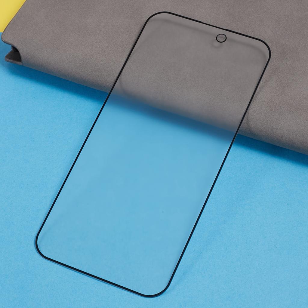 For iPhone 15 Pro Max AG Matte Screen Protector Tempered Glass Full Cover Anti-fingerprint Shield Film