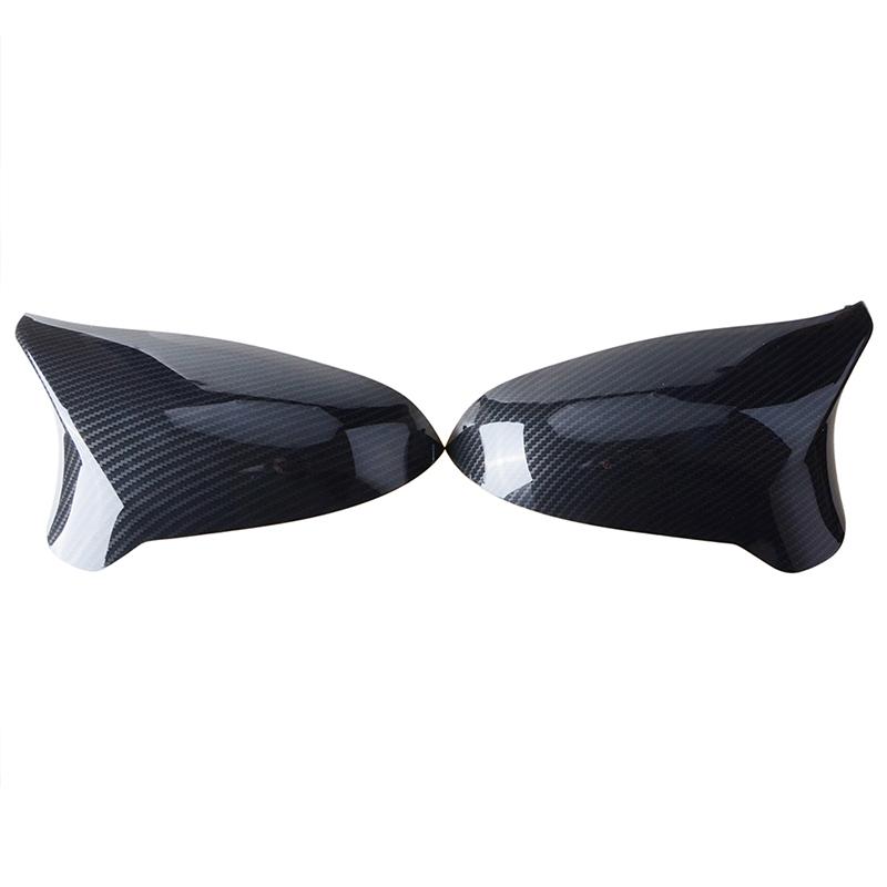 

Рифмированная крышка зеркала с боковым крылом и левым рулем, подходит для BMW F80 M3 F82 F83 M4 2015-2018, ABS, только замена левого руля автомобиля Carbon Fiber