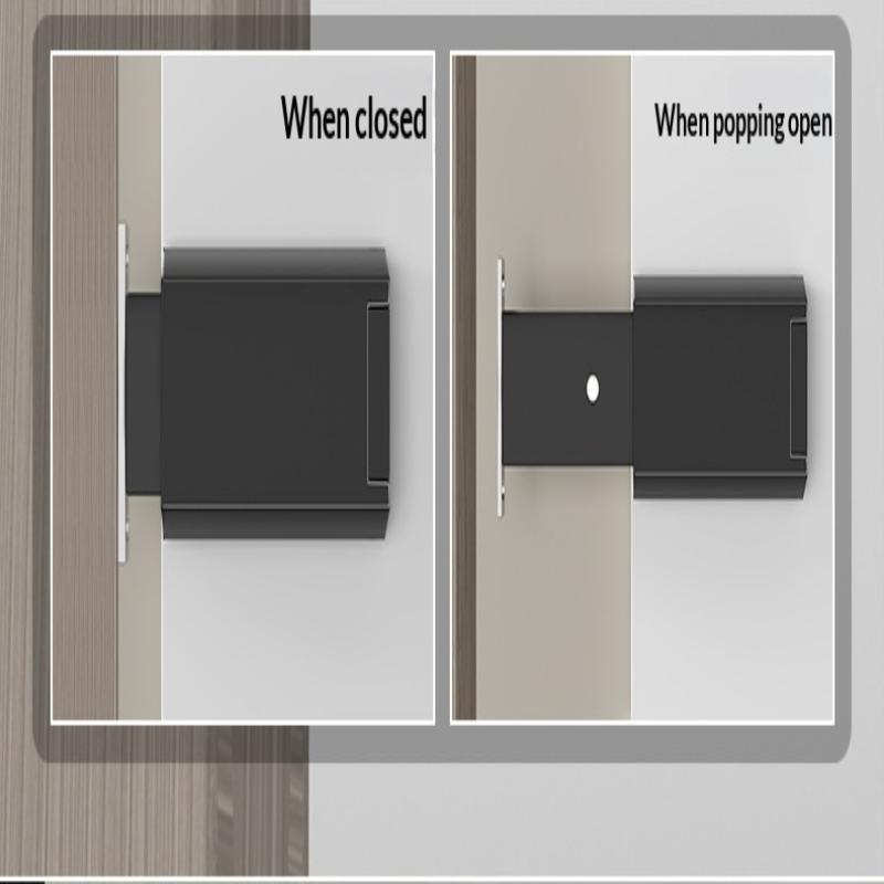High Elastic Rebound Push To Open Cabinet Magnetic Latch Heavy Duty Strong Suction for Home Wardrobe Drawer Cupboard