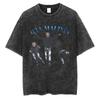 Vintage Washed Ilia Malinin World Champion Graphic T Shirt Mens High Quality Fashion Cotton Short Sleeve Tshirt Yk Streetwear