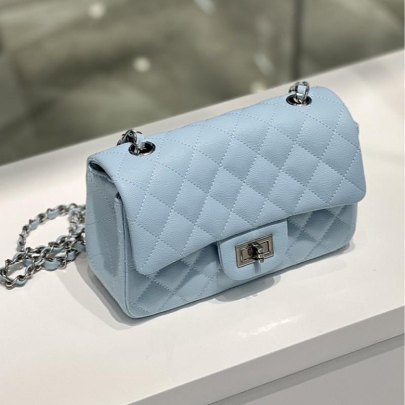 Women's Bag 2025 New Style Fashionable Ring-grid Chain One-shoulder Cross-body Classic Lock-locking