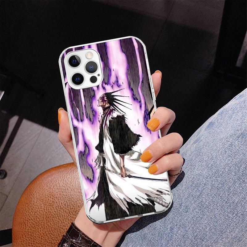 Bleach Zaraki Kenpachi Phone Case For iPhone 17 Air 16 Pro Max 16E 15 + 14 Plus 11 12 13 Mini 7 8 SE Gift Print Cover Fundas 17