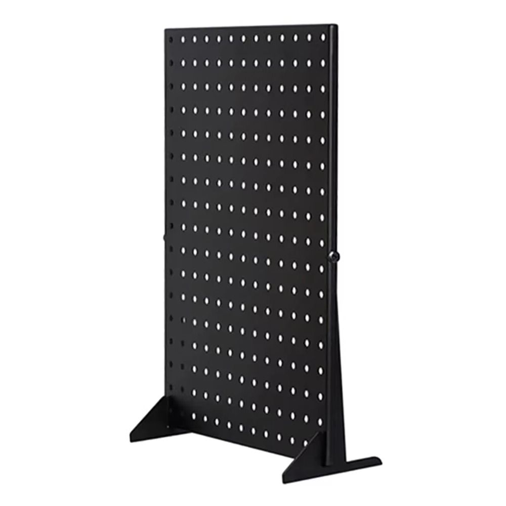1Set Metal Perforated Panel Jewelry Display Rack with 12 Hooks Nail Board New Display Shelves