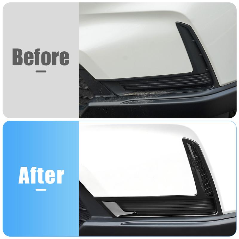 Car Accessories For Honda CR-V 6th Gen  2024 2025 CRV Hybrid ABS Carbon Fiber Front Fog Lamp Frame Cover Case Trim Stickers