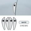 4pcs Car Body Bumper Antis-scratch Anti-collision Rubber Strips For Renault Megane 2 3 Koleos Duster Clio 4 Logan Captur Kadjar R666