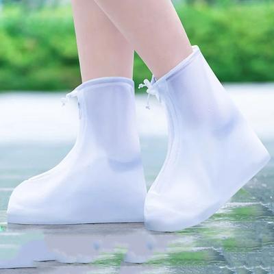 Regenfester Überschuh, Rutschfest, Verdickt, Verschleißfest und Wasserdicht, Geeignet für Herren- und Damen-Outdoor-Reisen, Tragbarer Überschuh