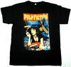 KOSZULKA PULP FICTION Zniszczony Plakat Filmowy Tee Męska 100% Bawełna Czarna Nowa