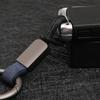 Multifunctional Leather Fur Keychain Anti-Lost Car Trinket Keyring  Jewelry Accessories