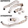 X-ADV750 Split/Integrated Front Exhaust Pipe for 2017-21 Models