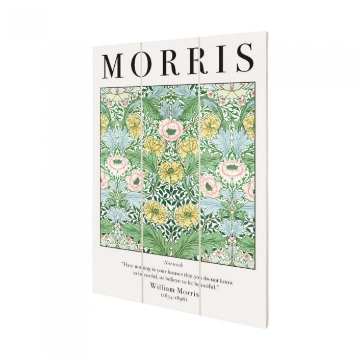 William Morris Norwich Wood Mini Plaque