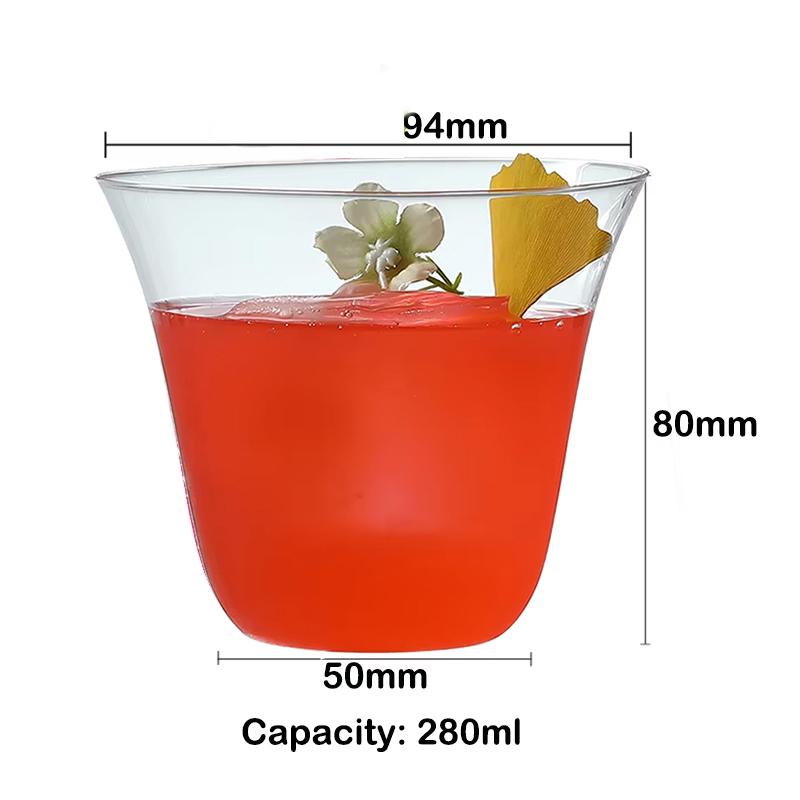 Ultra Light Water Glass Cup, Juice Glasses Collins Glass Cocktail Glass