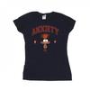 Inside Out 2 Womens/Ladies Anxiety Collegiate Cotton T-Shirt