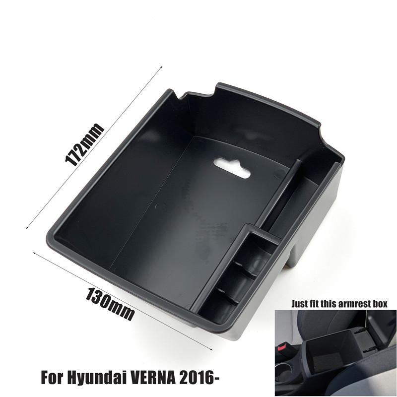 1pcs Automobile Armrest Storage Box For Hyundai CELESTA Kona Encino Tucson IX25 Creta VERNA LAFESTA Elantra iX35/TUCSON Mistra