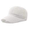 Casquette de baseball respirante en maille ajourée pour l'été, unisexe, légère, à séchage rapide, protection solaire, adaptée à la course en extérieur