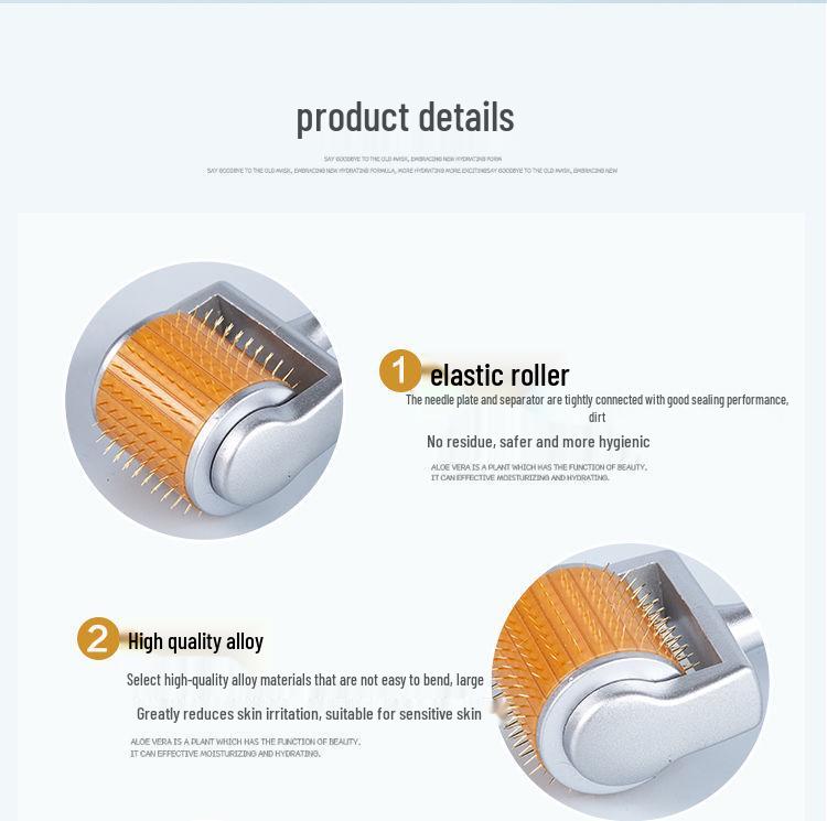 ZGTS192 Titanium Microneedle Derma Roller for Beauty Salon & Home Use