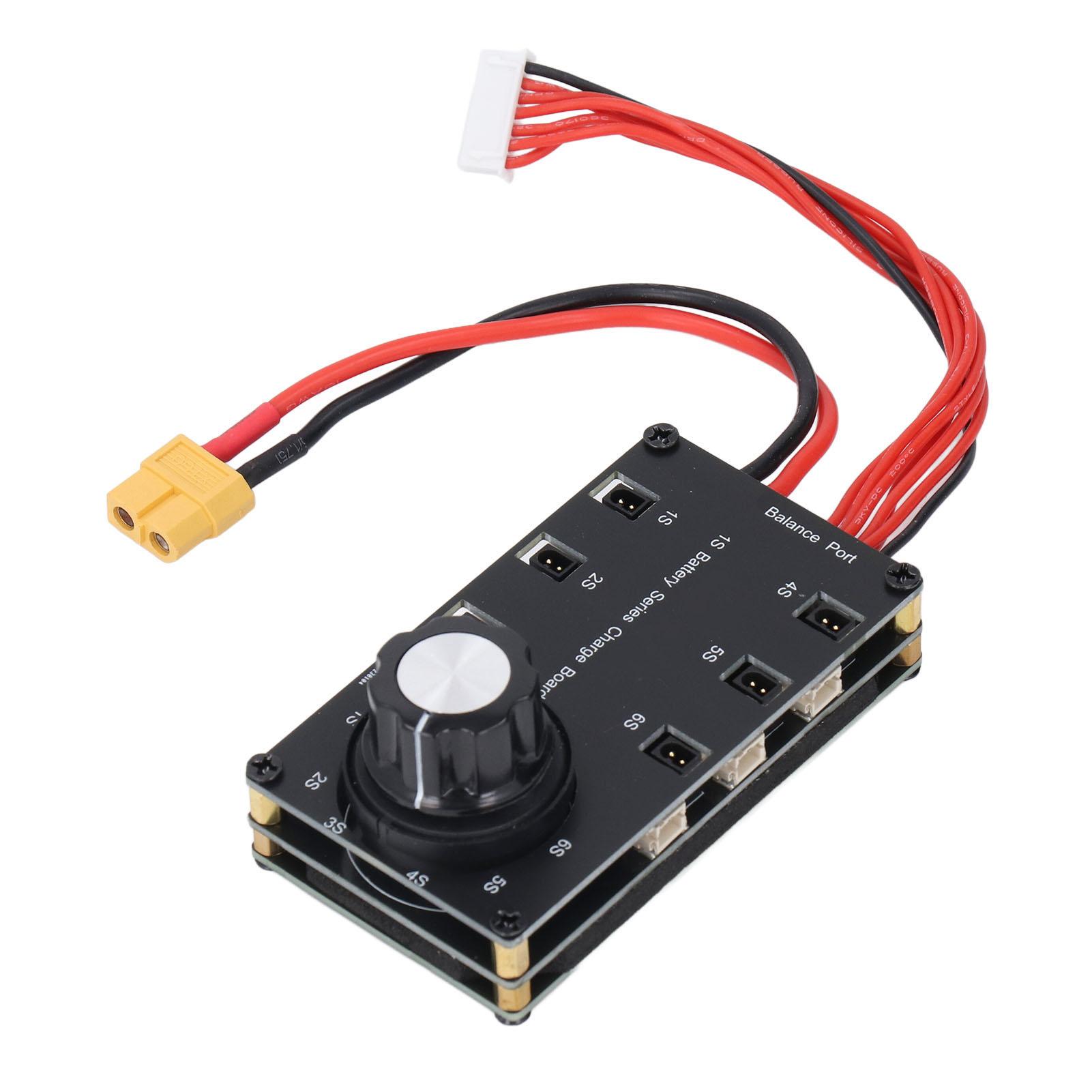 

Зарядна плата серії 1S, 6-канальна LiPo батарея, плата зарядного пристрою, підтримка PH2.0 A30, штекер