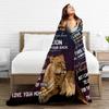 Printed Blanket Comfort Blanket Sofa Blanket