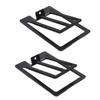 2PCS Anti Vibration Pad Speaker Risers Tilted Aluminum Speaker Stands PC Speaker Stands  Home Office