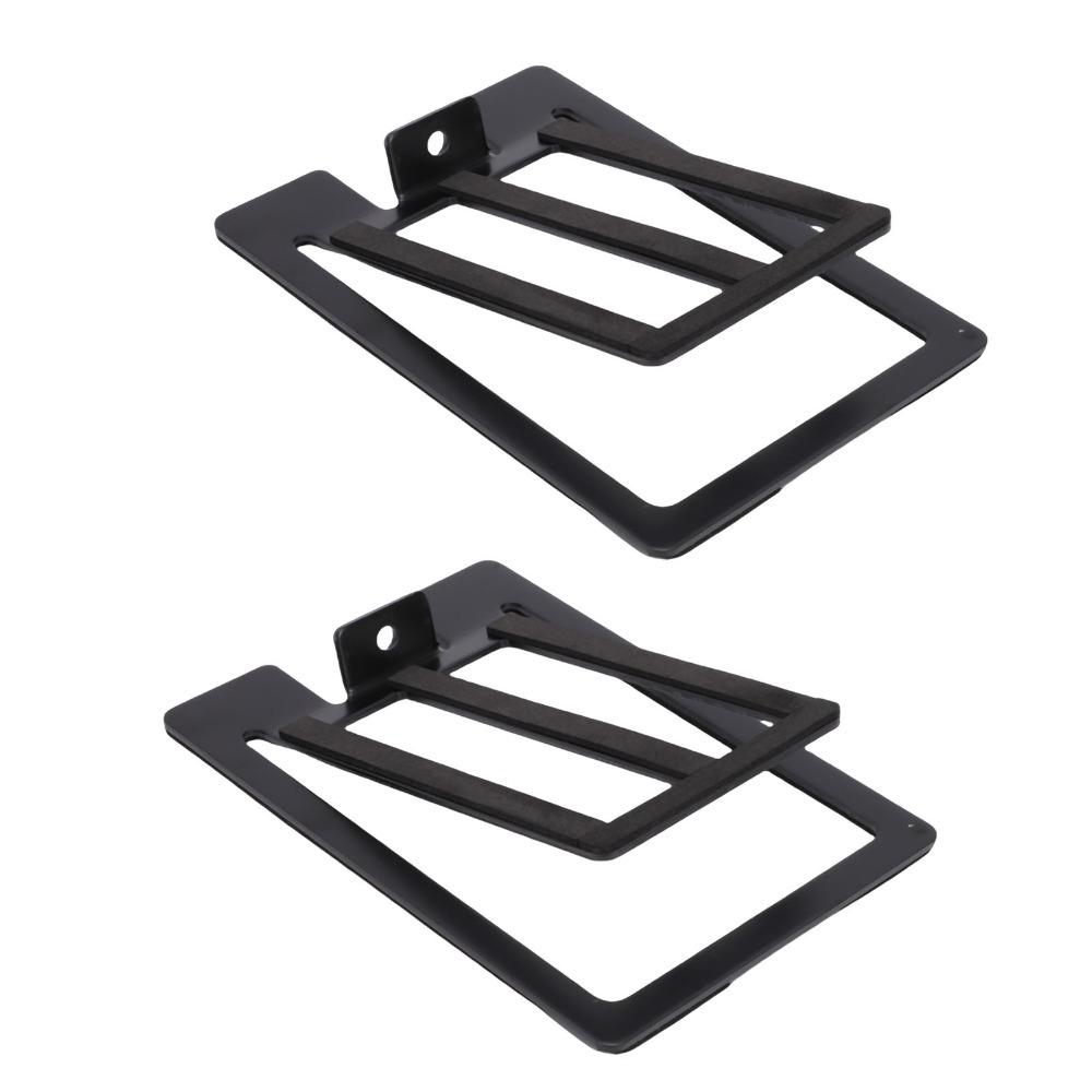 2PCS Anti Vibration Pad Speaker Risers Tilted Aluminum Speaker Stands PC Speaker Stands Home Office