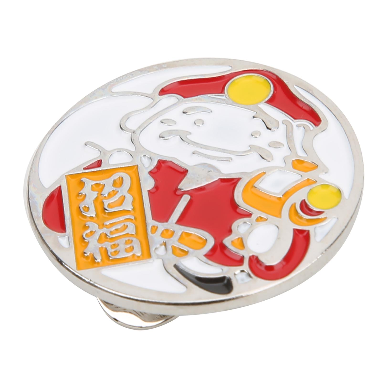 

Металлический позолоченный съемный маркер для мячей для гольфа магнитный зажим для шляпы компактный зажим для кепки подарок