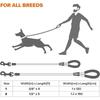 Double Strap for Dogs Lead Retractable Dog Leash for Big Strong Dog Pet Reflective Leash for Small Medium Dog Leash