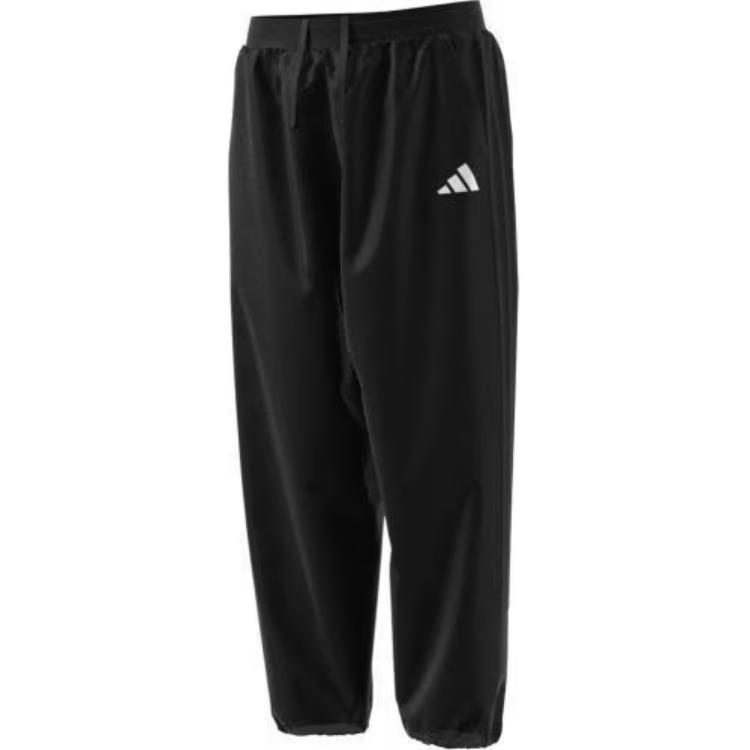 

Adidas Comfortable Solid Color Casual Pants Women Bottoms Black White GK8719 M