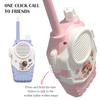 2Pcs Children Walkie-Talkie Toys, Interaction Walkie Talkies Set Range Two Way Receiver for Outside Trip Camping Hiking Gifts