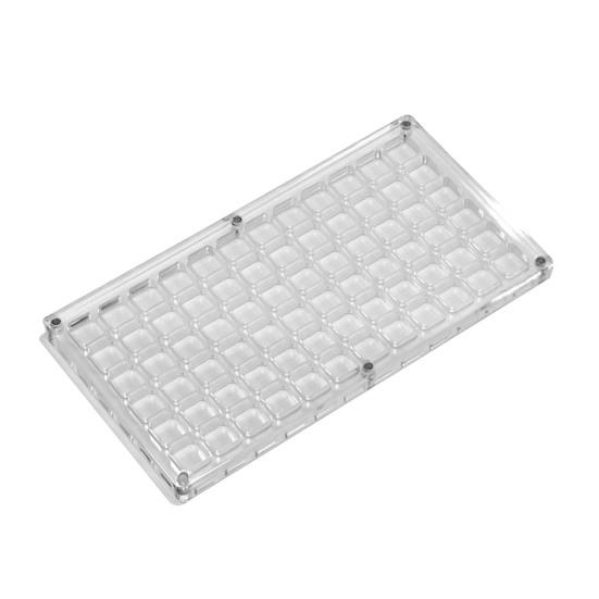 Boîte de présentation magnétique en coquillages transparents, rangement de classification, multi-grilles, étoile de mer, bibelot, étui décoratif, conteneur de petites perles, accessoire Nial