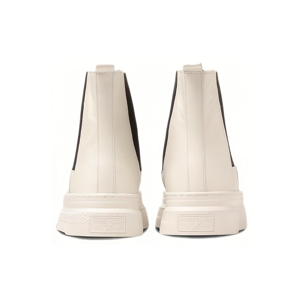 Converse All Star Coupe Breathable Waterproof Comfortable Versatile Short Boots Unisex Boots White 38001590