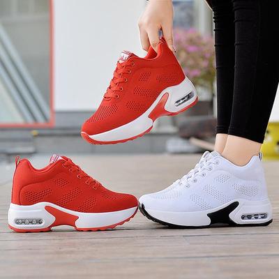 Increased Flying Woven Women's Shoes and Sneakers In The New Fashion