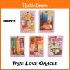 True Love Oracle English Card Game 36pcs Interactive Toy For All Ages Copperplate Paper Material