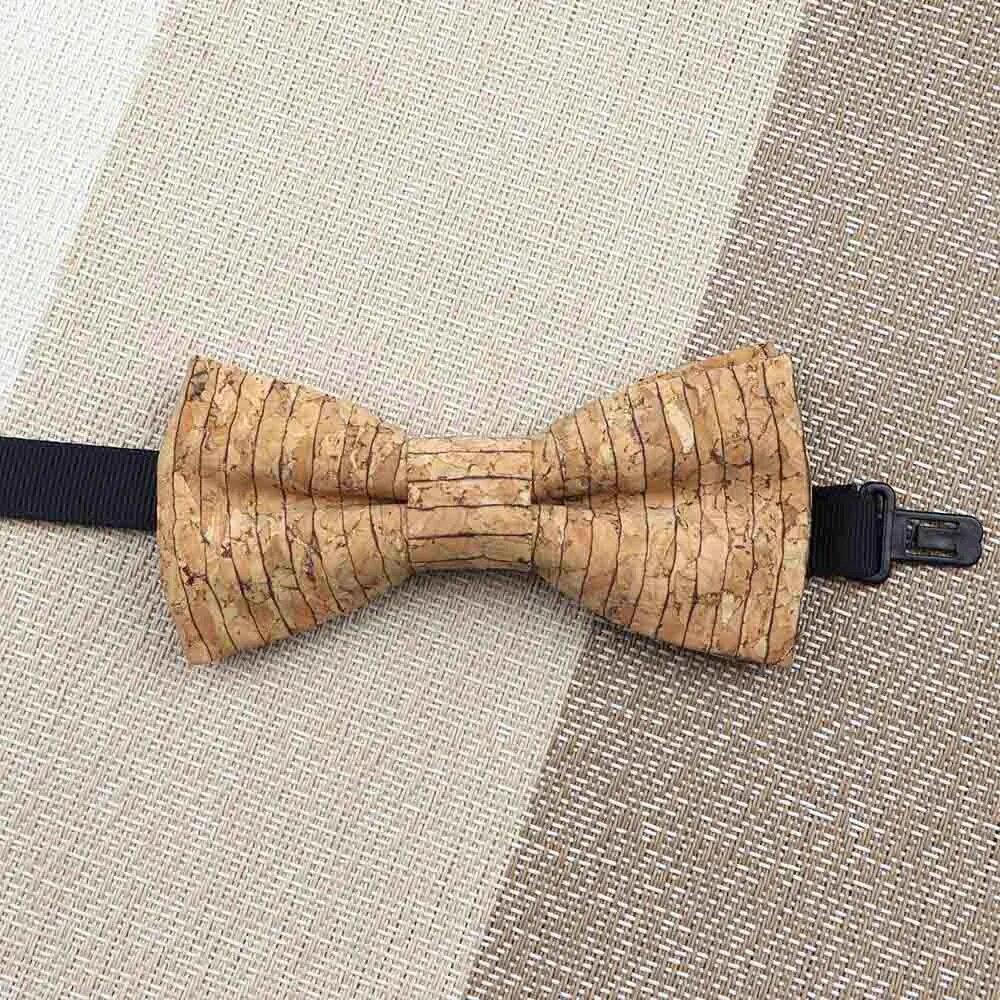1PC, Fashion Bow Shape Bow Tie, Double Layer, Wood, Gentleman,Handmade, Butterfly,