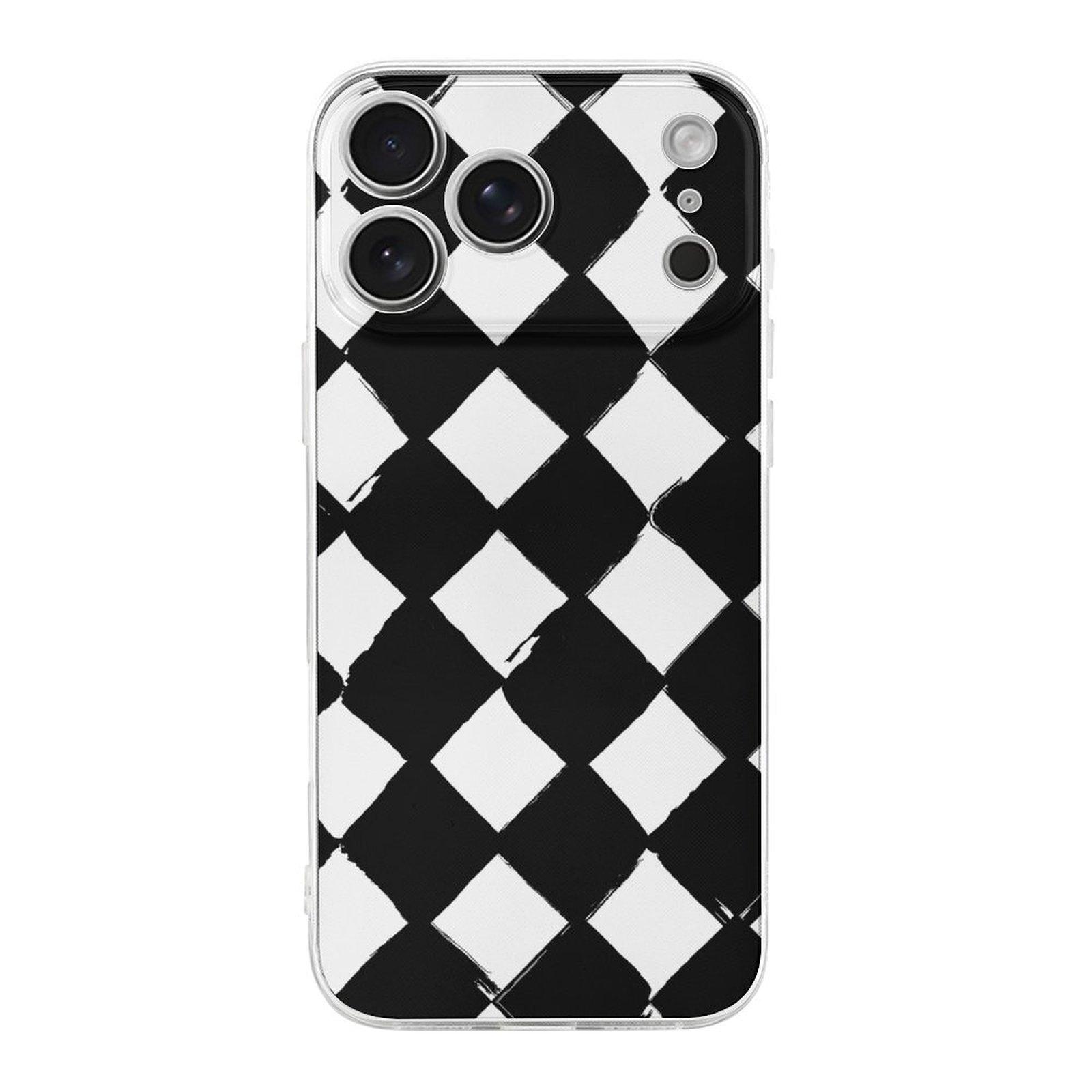 

1 Pack For iPhone 17 Series TPU Phone Case Anti-Scratch Anti-Slip Grip-Friendly Design, Daily Protection IPHONE-17ProMax білий