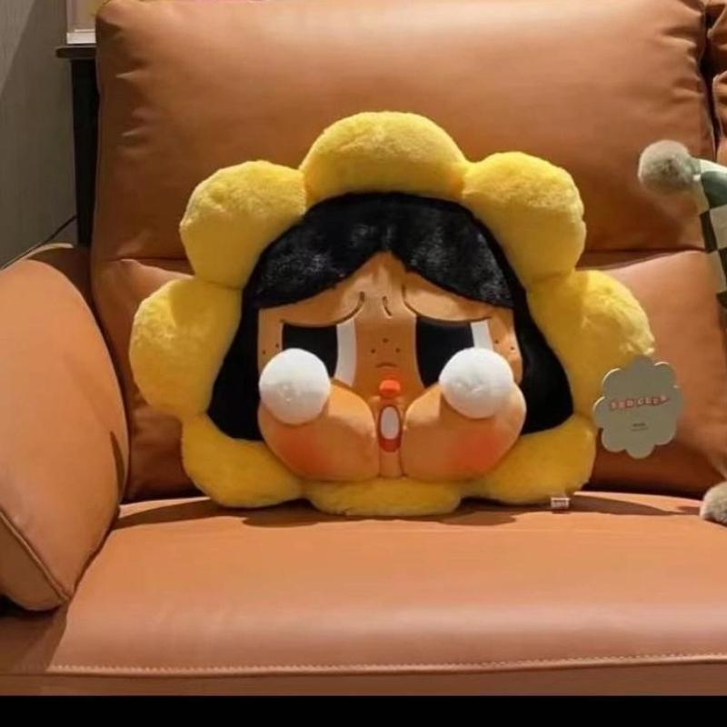 Cute Shy Doll Plush Toy Fun Cartoon Pillow Crying Face Doll Sleep Companion Doll Creative Surprise Birthday Gift For Girls