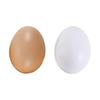 10pcs/set Egg Hen Poultry Breeding Simulation Fake Plastic Artificial Eggs DIY Painting Easter Egg Educational Toy
