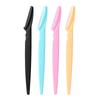 Beginner Straight-Handle Micro-Precision Eyebrow Trimmer - Safe, Portable, Anti-Scratch Razor Makeup Tool