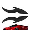 Car Dragons For Roof 2 Pieces Car Roof Decor Horn No-Drill Modification Attachment 3D For Bike Motorcycle Truck Atv Golf Cart