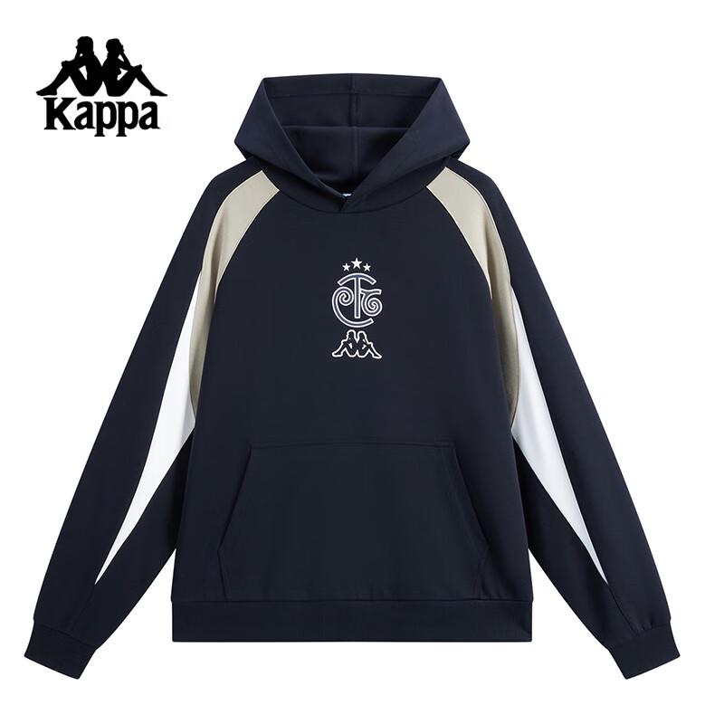 Kappa Unisex Color-Blocked Hooded Sweatshirt