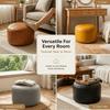 Unstuffed Bean Bag Cover Large Capacity Pouf Cover Non-Slip Sofa Footstool Cover  Corner