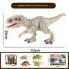 Large Size Interactive Light And Sound Tyrannosaurus Rex Dinosaur Model Jurassic Era Moving Parts Realistic Simulation Boys Gift