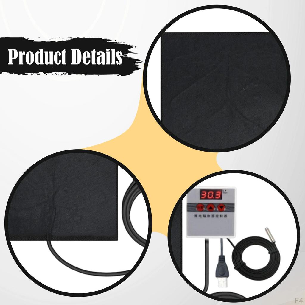 Elektrische Heizmatte für Reptilien, USB-Anschluss, Mehrzweckmatte Terrarien Und