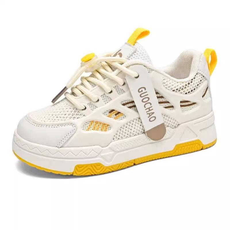 Classmates Girls Summer 2025 New Children's Sneakers Breathable Mesh Girls Board Shoes Middle and Older Children's Summer Mesh Shoes