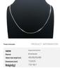 S925 Sterling Silver Octagonal Snake Bone Necklace - Light Luxury High-End Sweater Chain for Women