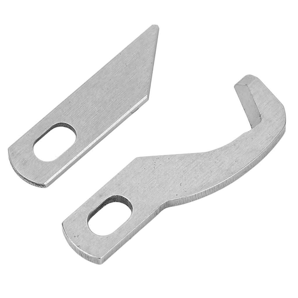 Sewing Machine Upper and Lower Blades Steel TF122 TF123 Overlocker Machine Blade Set