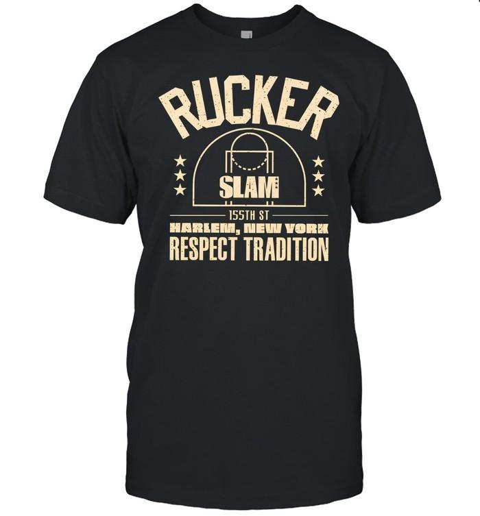 Slam Goods Rucker Park Harlem New York Respect Tradition Tee Unisex T-Shirt XL
