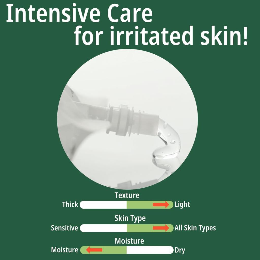 daymellow Hydrating Skincare Heartleaf Soothing Gel Korean Cosmetics Hair and Body Care Serum Houttuynia Cordata Real Soothing Gel 10.58 oz/300g